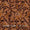 Cotton Dark Maroon Colour Jaal Block Print Natural Kalamkari Fabric Online 2074DM5