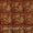 Cotton Brick Red Colour Paisley Jaal Block Print Natural Kalamkari Fabric Online 2074EF2