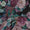 Chinon Chiffon Carbon Colour Floral Print Fabric