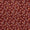 Chinon Chiffon Brick Red Colour Jaal Print Fabric