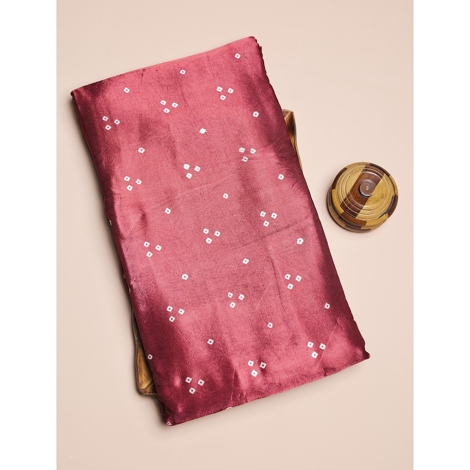 PURE MASHRU GAJJI SILK PRINTED FABRIC