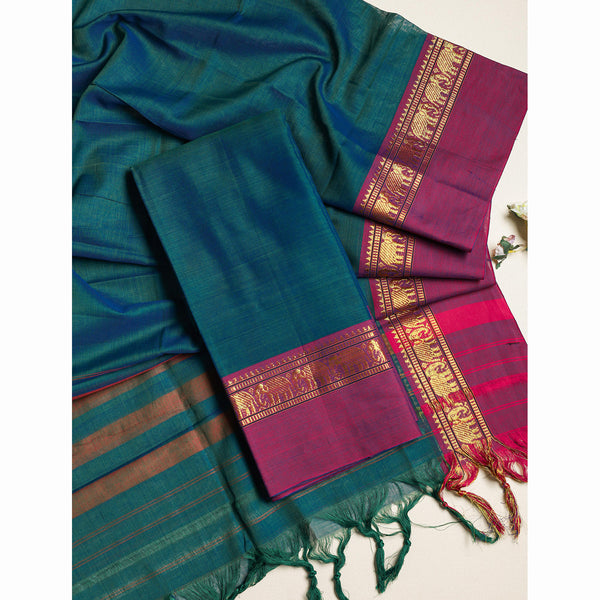 Narayanpet Cotton Handloom Suit Set