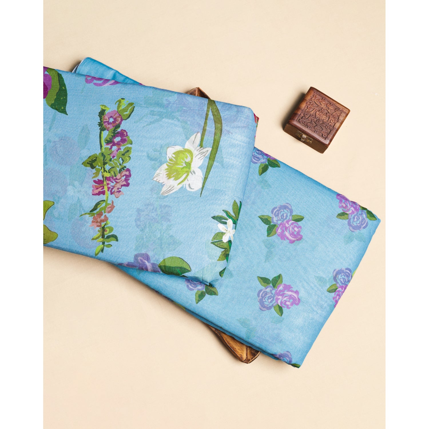 PURE COTTON MUL PRINTED FABRICS