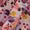 Super Fine Cotton Mul Light Pink Colour Premium Digital Leaves Print Fabric Online 2151RD2