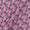 Super Fine Cotton Mul Pink Colour Premium Digital Leaves Print Fabric Online 2151RG3