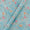 Super Fine Cotton Mul Aqua Colour Premium Digital Floral Print Fabric Online 2151RI2