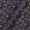 Cotton Violet Blue Colour Jaal Print Kalamkari Fabric Online 2186BA1