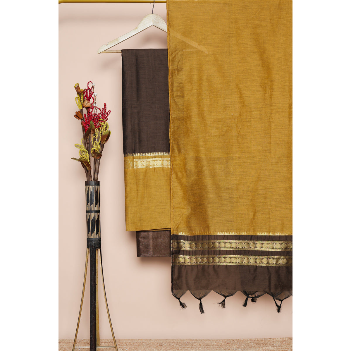 NARAYANPET JACQUARD SILK SUIT SET