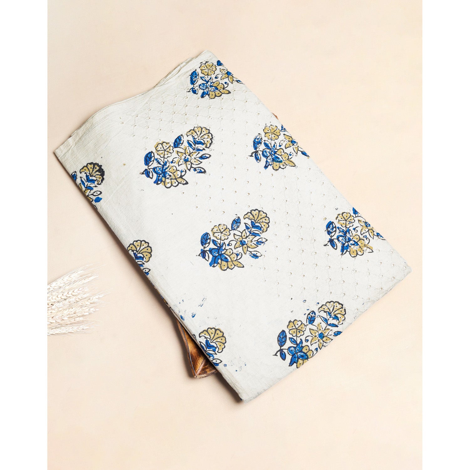 PURE AJRAKH COTTON HAKOBA FABRIC