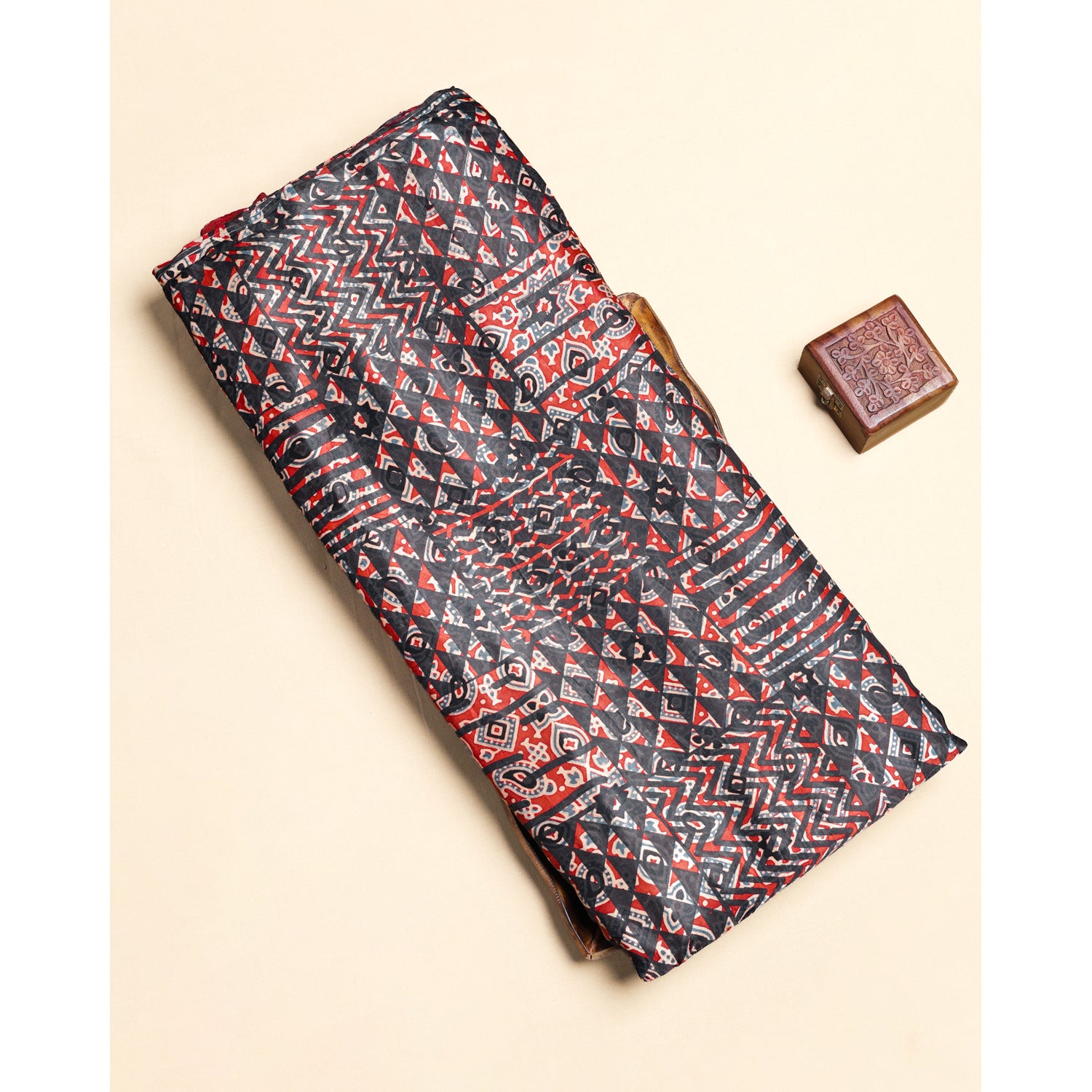 MODAL AJRAKH PRINTED FABRIC