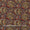 Rayon Brick Red Colour Mughal Natural Kalamkari Fabric Online 2203AE2