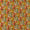 Chinon Chiffon Silk Feel Apricot Colour Abstract Print 43 Inches Width Viscose Fabric