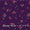 Geometric Prints on Deep Purple Colour Crepe Silk Feel Viscose Fabric Online 2220AM