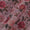 Organza Dusty Rose Colour Digital Floral Jaal Print Fabric Online 2223HM