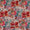 Buy Peach Colour Floral Jaal Print Georgette Fabric Online 2238AH4