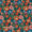 Buy All Over Schiffli Cut Work Bottle Green Colour Floral Jaal Print Fancy Cotton Fabric Online 2241DV