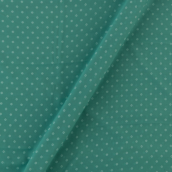 Georgette Laurel Colour Bandhani Print Poly Fabric Online 2253CK12