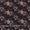 Georgette Black Colour Floral Print Fabric Online 2270CE1