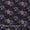 Georgette Black Colour Floral Print Fabric Online 2270CE3