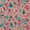 Buy Premium Pure Linen Petal Pink Colour Leaves Print Fabric Online 2289AE