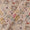 Buy Premium Pure Linen Ivory Colour Floral Jaal Print Fabric Online 2289AJ