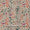 Premium Pure Linen Pale Yellow Colour Floral Jaal Print 45 Inches Width Fabric
