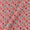 Premium Pure Linen Pink Colour Floral Print Fabric Online 2289AW