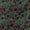 Silver Chiffon Laurel Green Colour Digital Floral Print Poly Fabric Online 2290DU