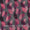 Silver Chiffon Grey Colour Digital Leaves Print Poly Fabric 2290Y