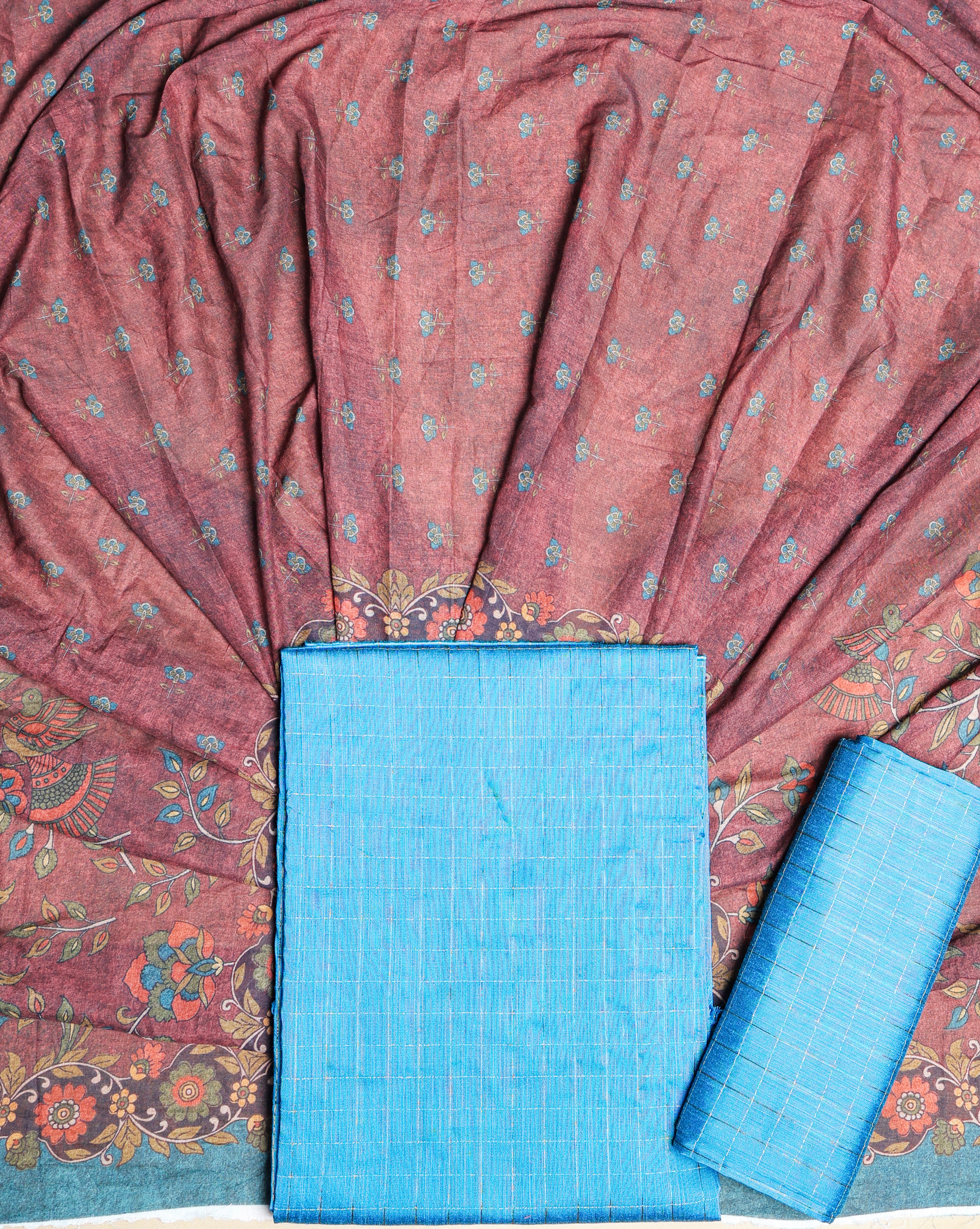 PURE COTTON HANDLOOM SUIT SET
