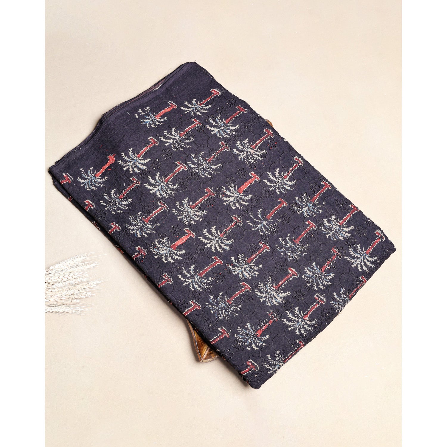PURE AJRAKH COTTON HAKOBA FABRIC