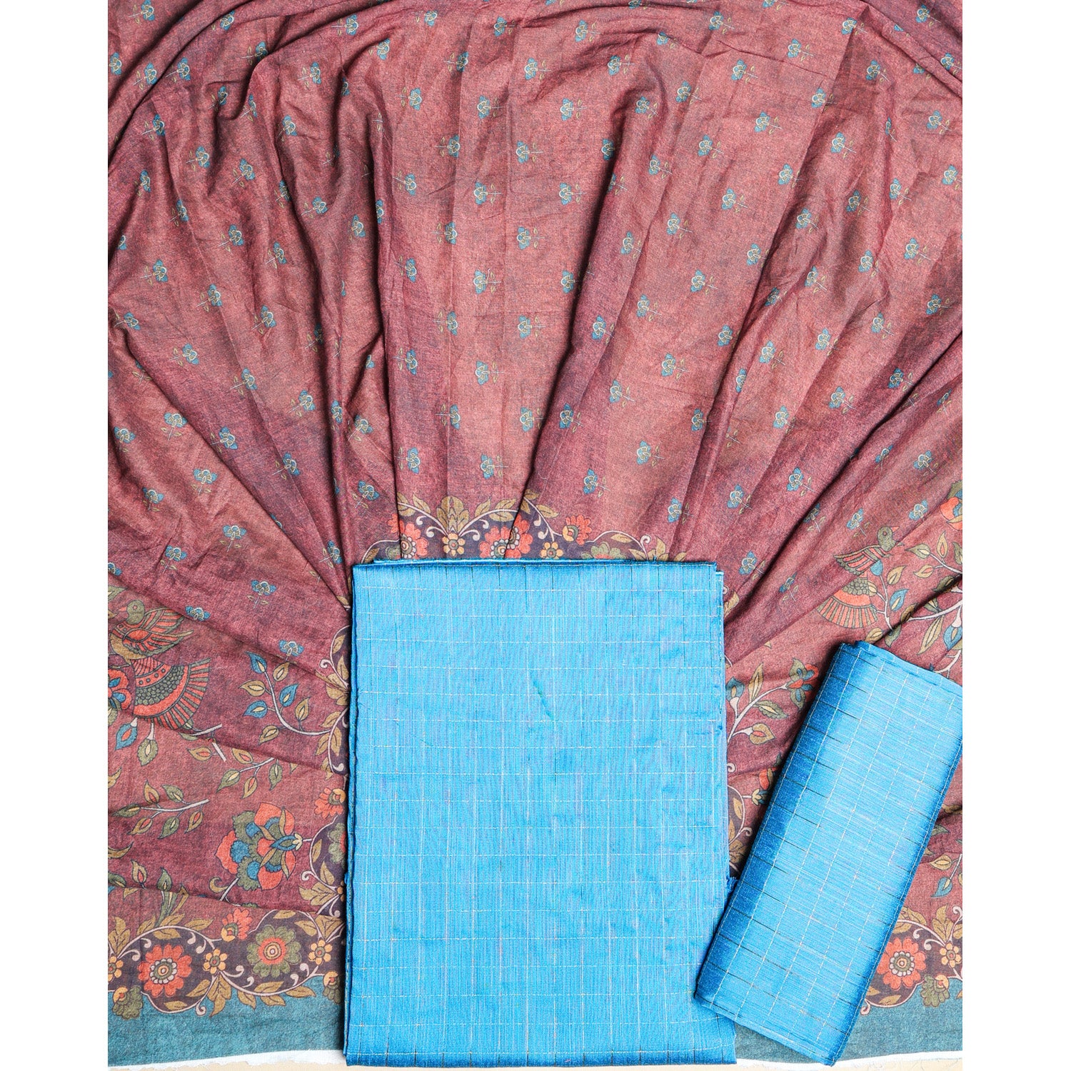 PURE COTTON HANDLOOM SUIT SET