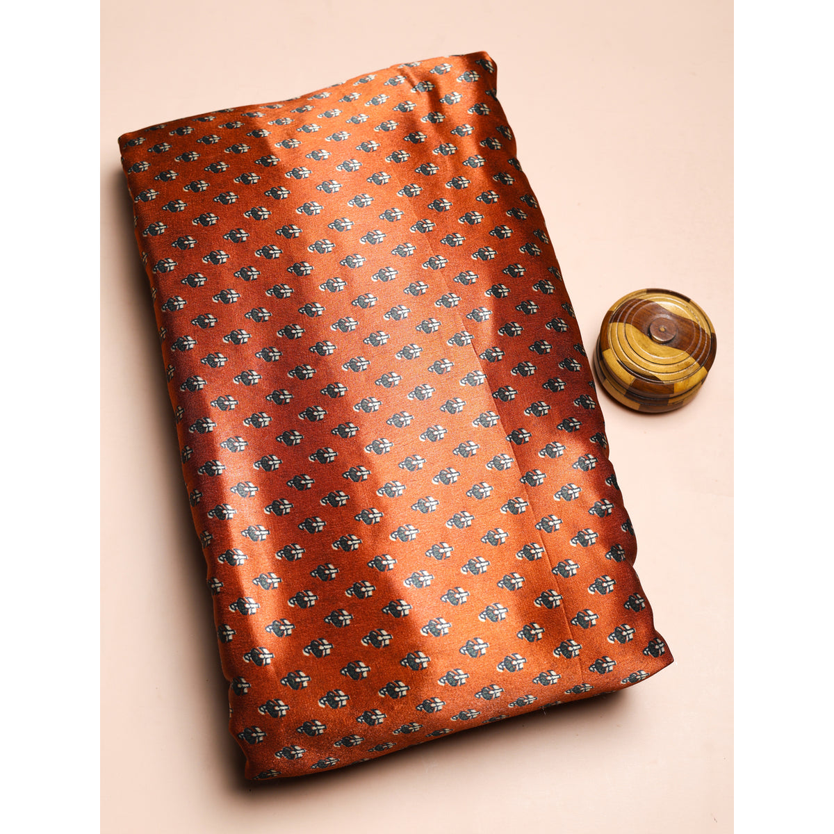 PURE MASHRU GAJJI SILK PRINTED FABRIC
