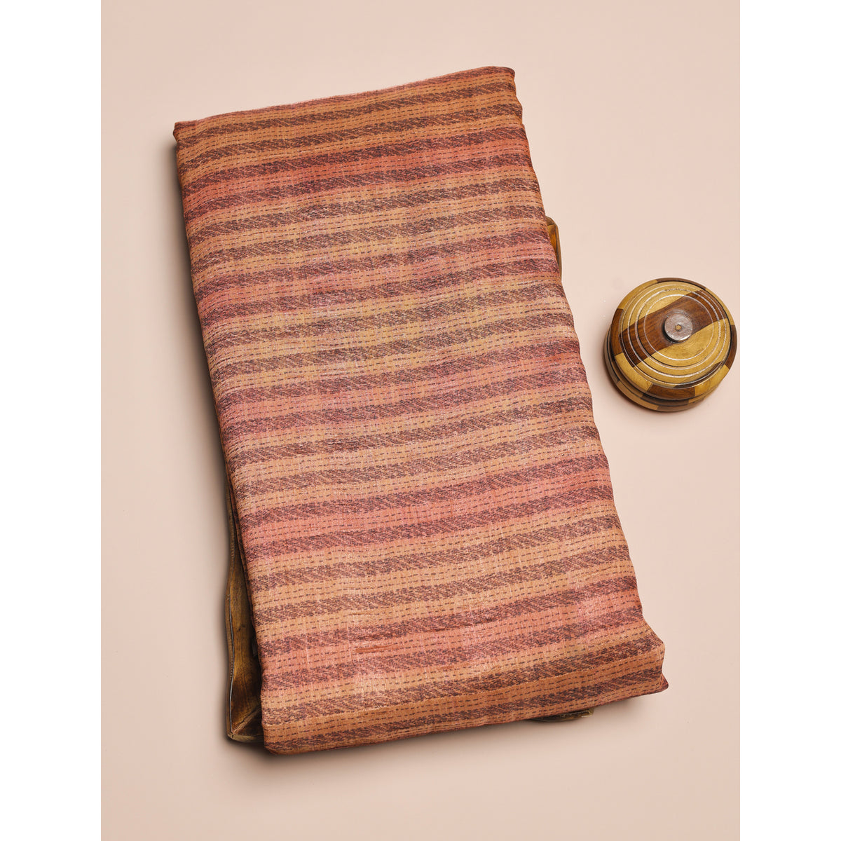 SEMI TUSSAR PRINTED FABRIC