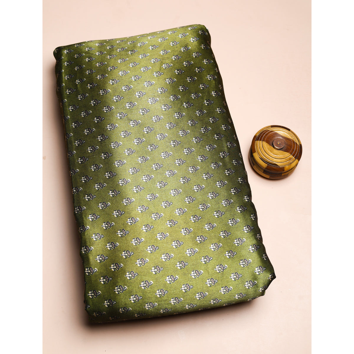 PURE MASHRU GAJJI SILK PRINTED FABRIC