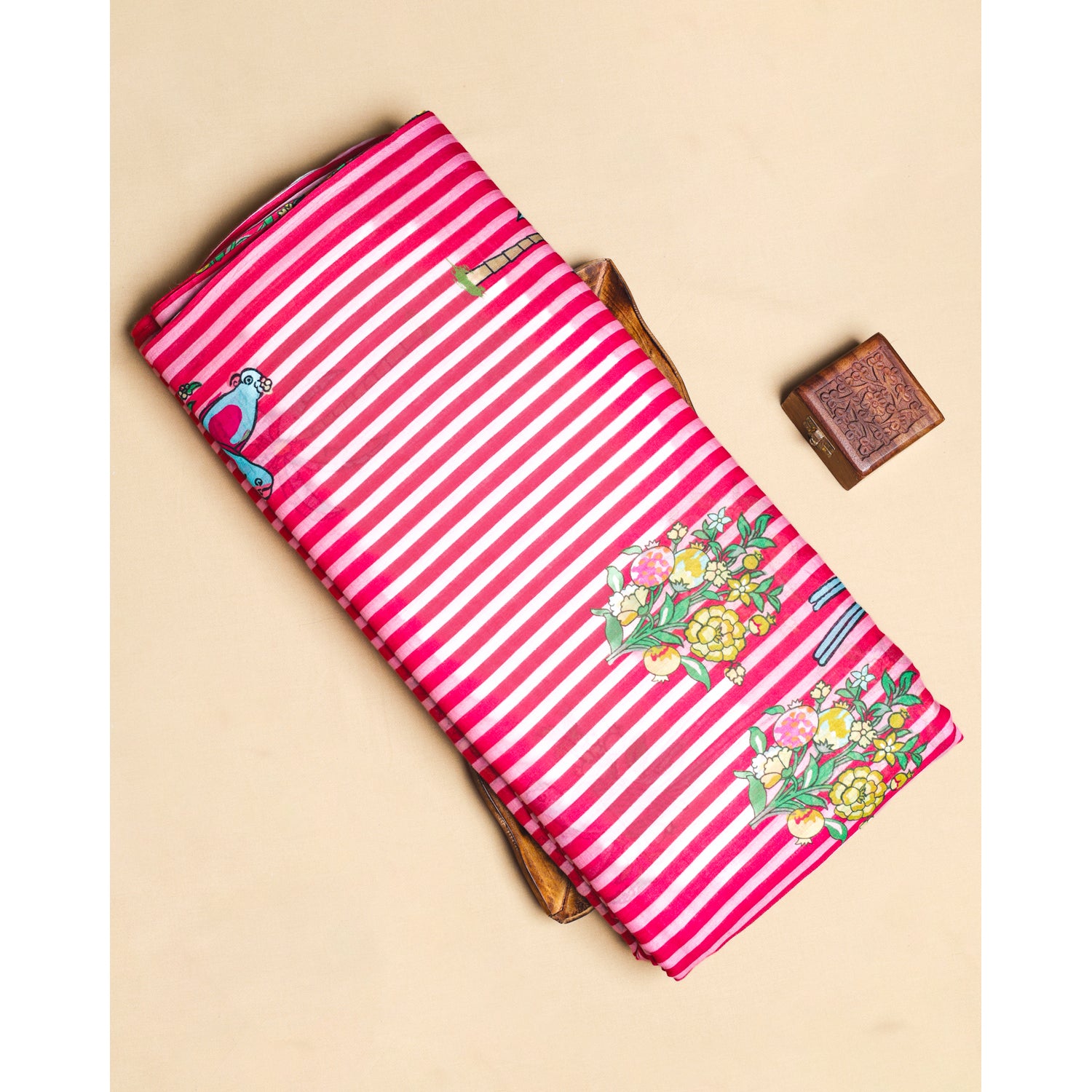 PURE COTTON MUL PRINTED FABRIC