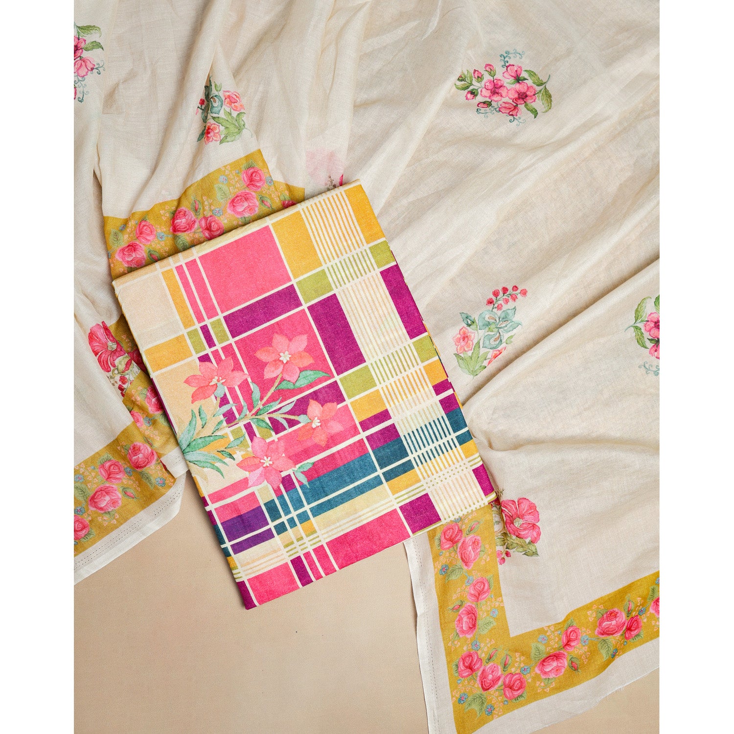COTTON PRINTED 2 PIECE SET