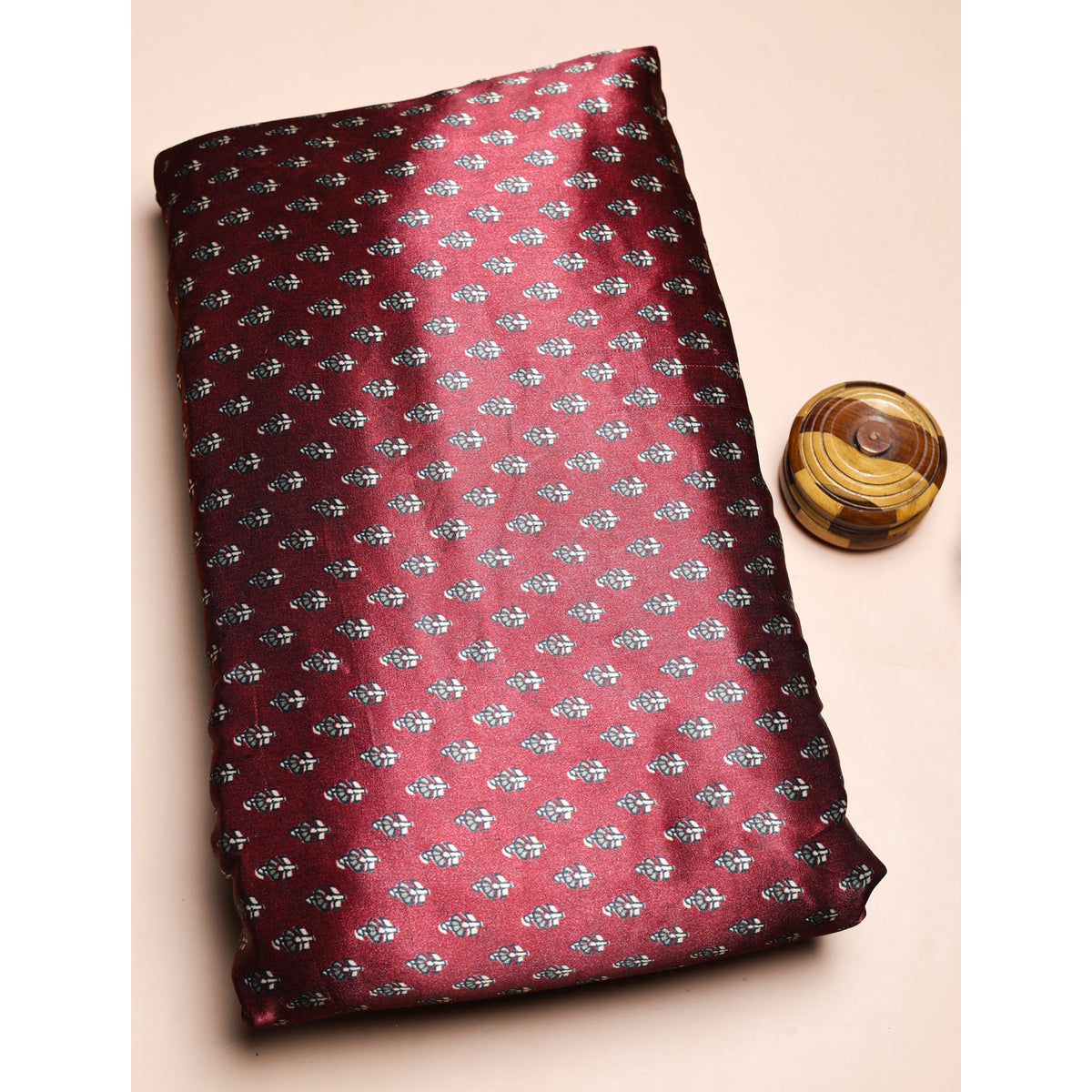 PURE MASHRU GAJJI SILK PRINTED FABRIC