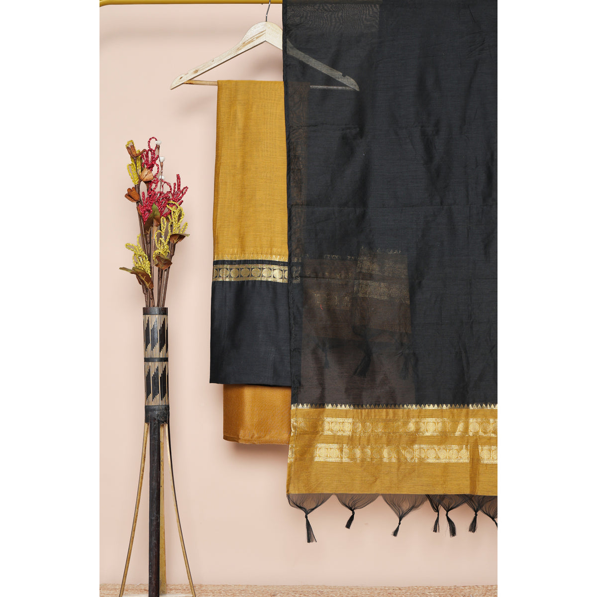 NARAYANPET JACQUARD SILK SUIT SET