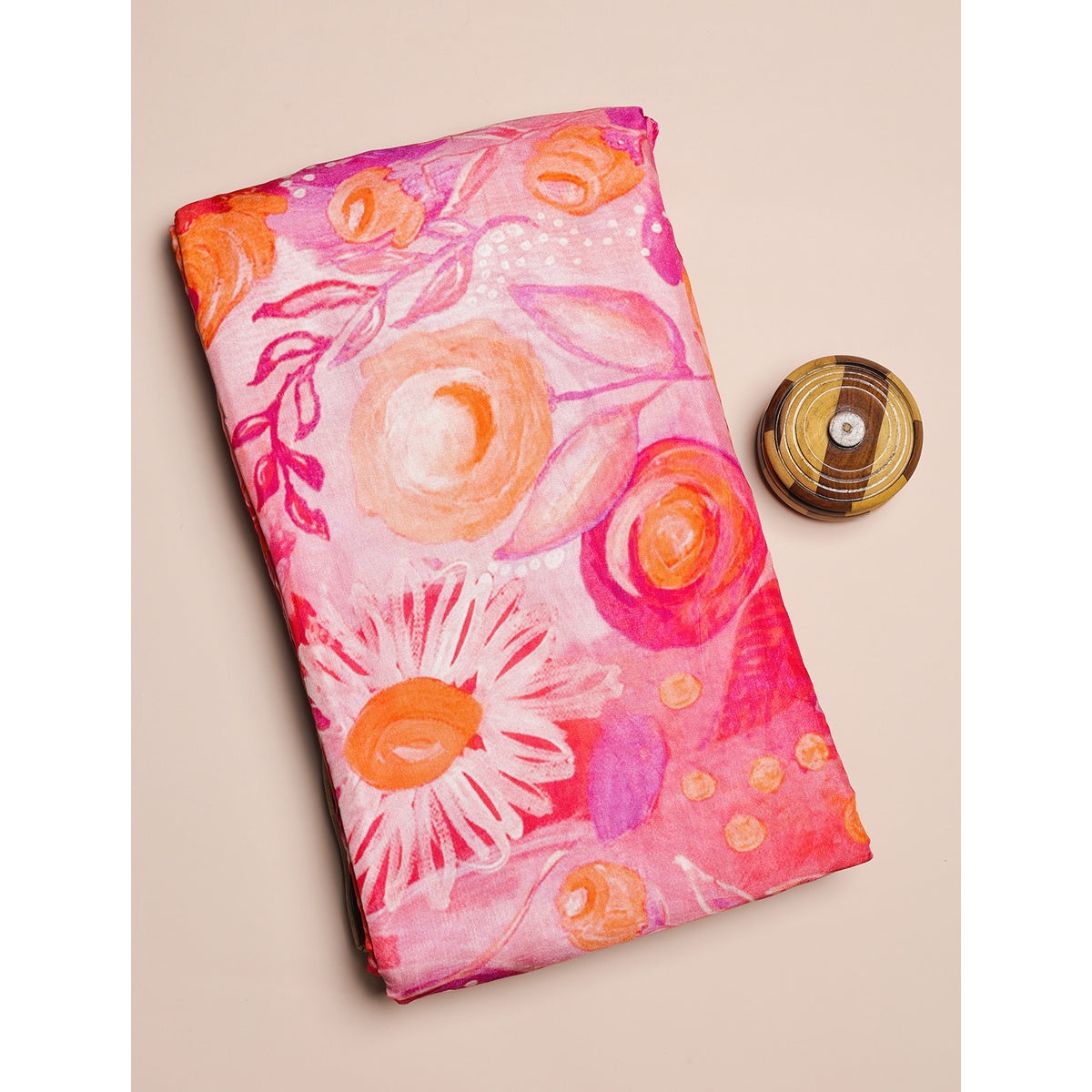 PURE COTTON SILK PRINTED FABRIC