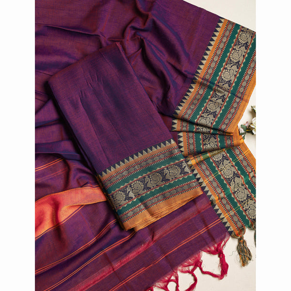 Narayanpet Cotton Handloom Suit Set