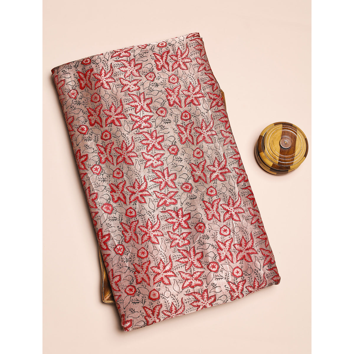PURE MASHRU GAJJI SILK PRINTED FABRIC