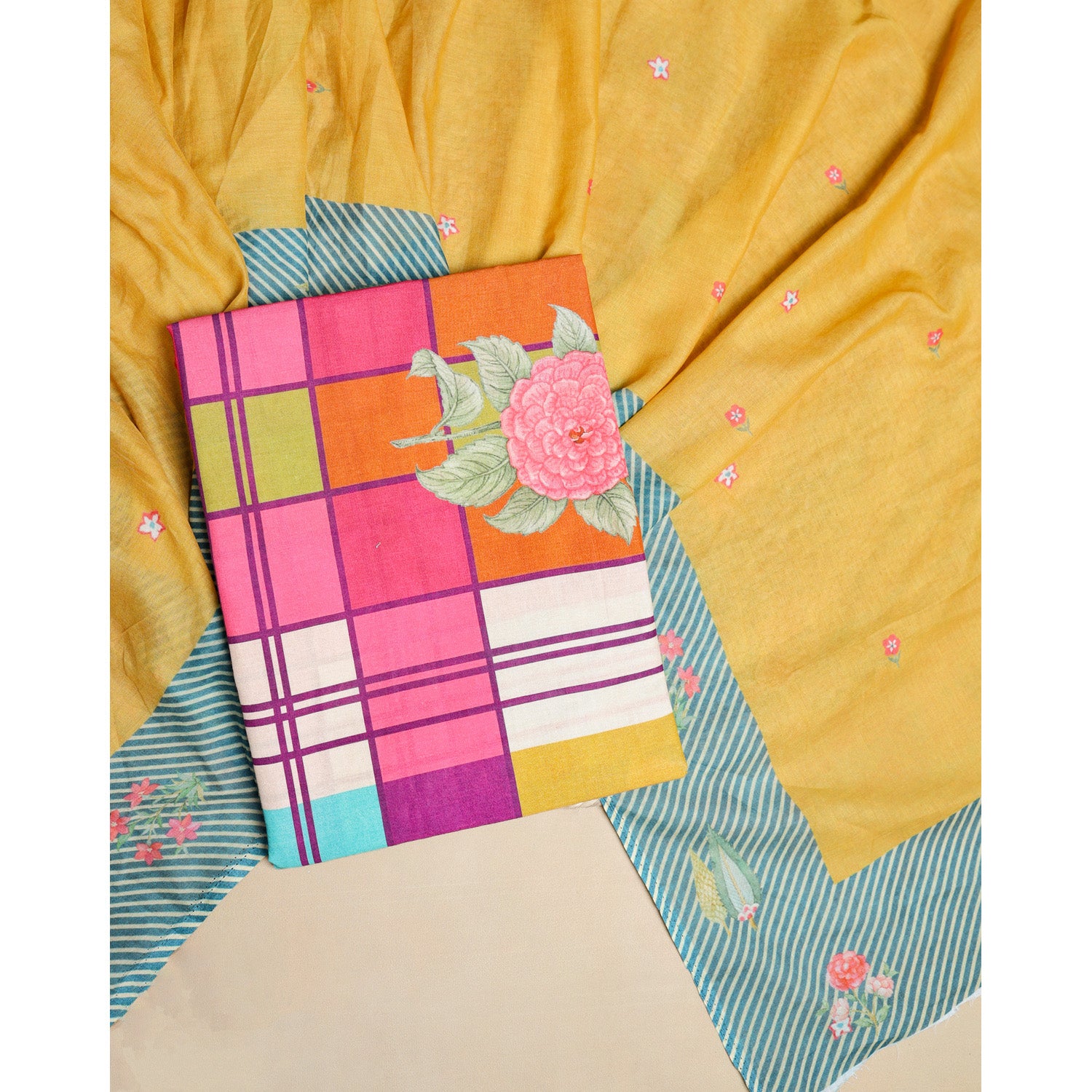 COTTON PRINTED 2 PIECE SET