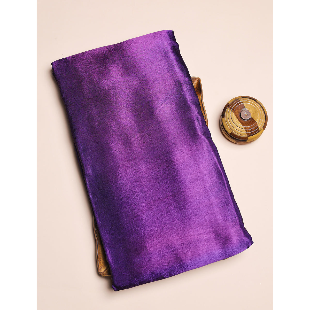 PURE MASHRU GAJJI SILK PLAIN FABRIC