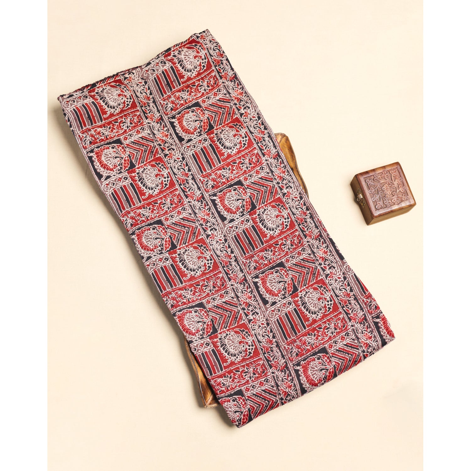 COTTON AJRAKH PRINTED FABRIC