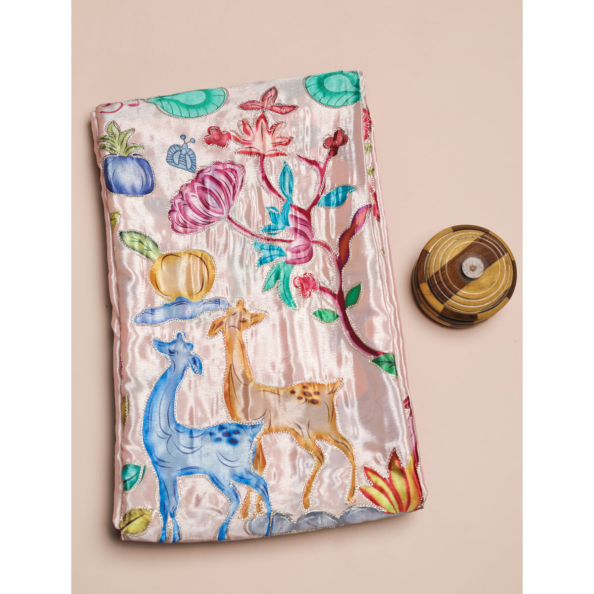 CREPE SILK PRINTED FABRIC