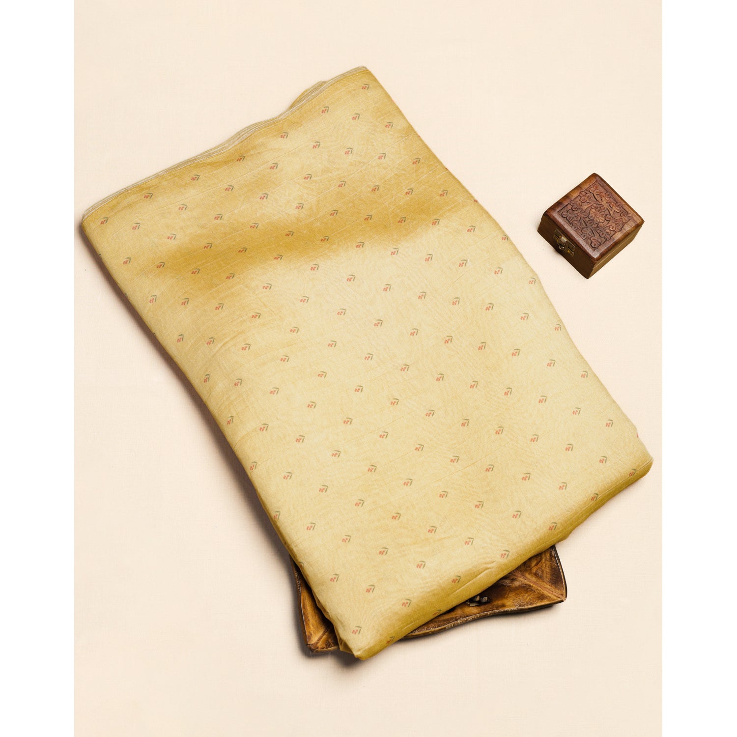 MOGRA CHANDERI PRINTED FABRIC