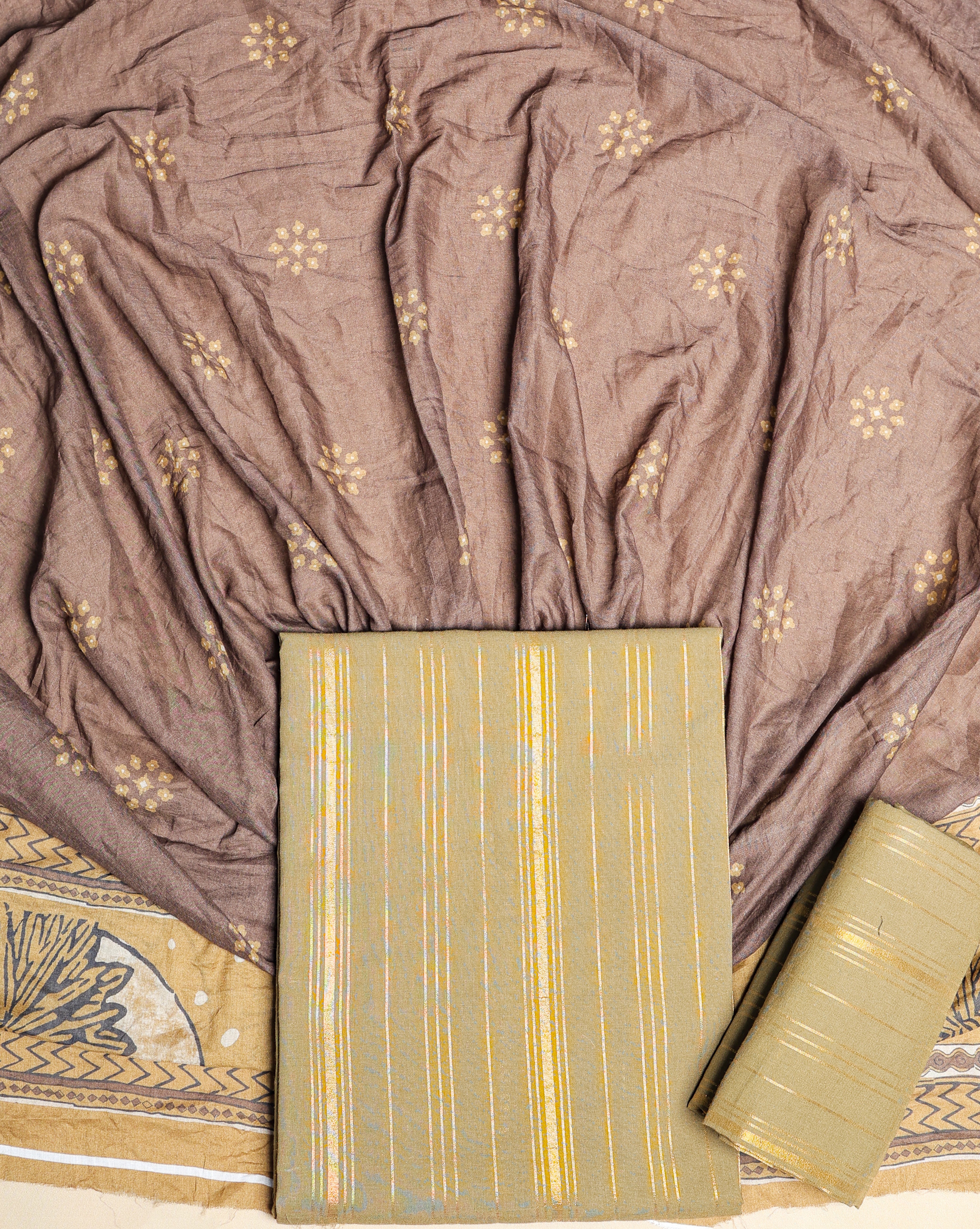 PURE COTTON HANDLOOM SUIT SET
