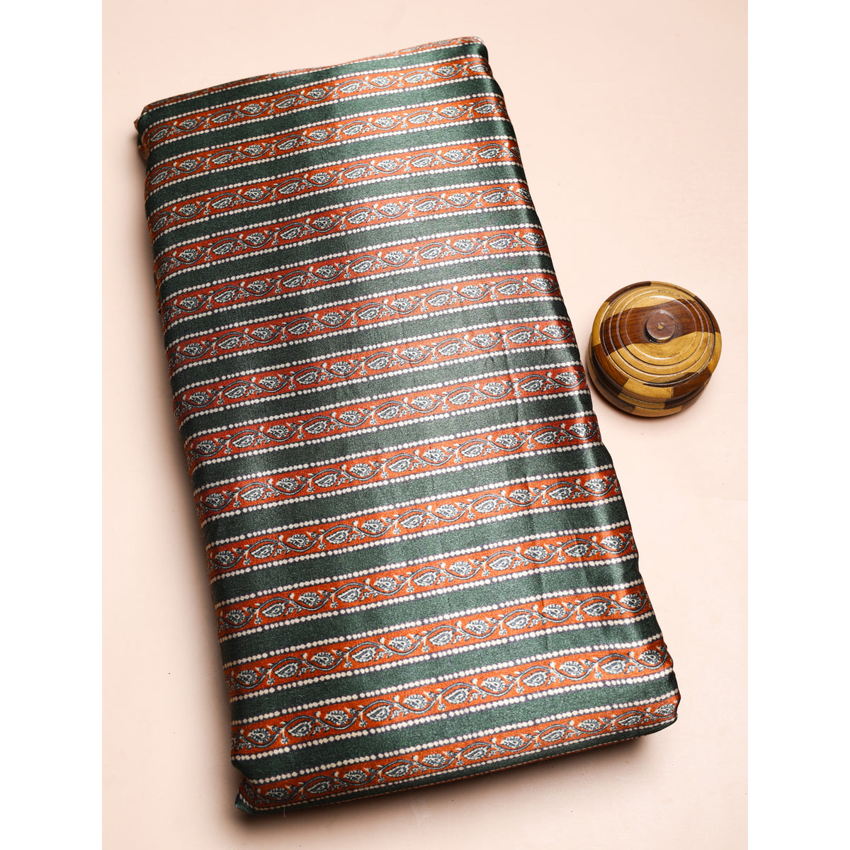 PURE MASHRU GAJJI SILK PRINTED FABRIC