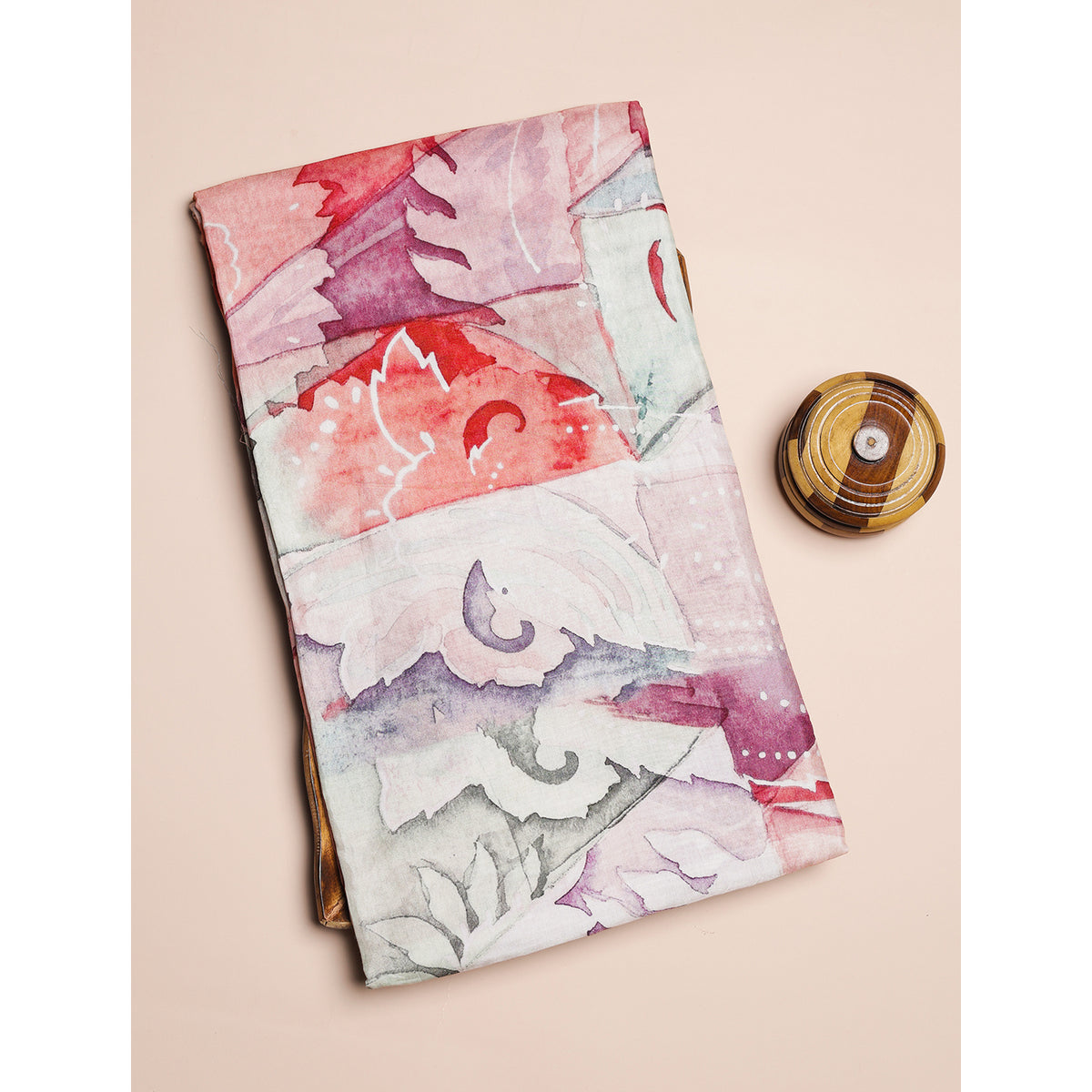 PURE COTTON SILK PRINTED FABRIC